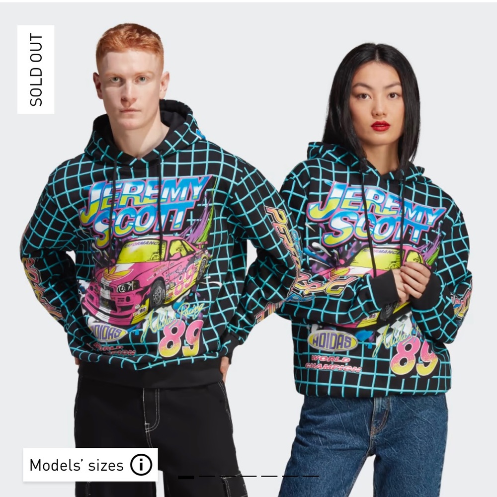 Addidas x Jeremy Scott Rally Racing - Picture 1 of 14